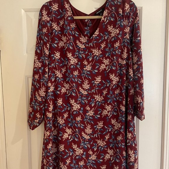 Madewell Button-Back Dress in Antique Flora - Picture 6 of 10